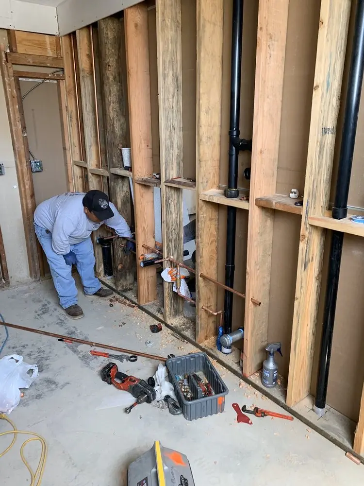 Commercial rough-in plumbing for Water Heater Replacement in New Hyde Park